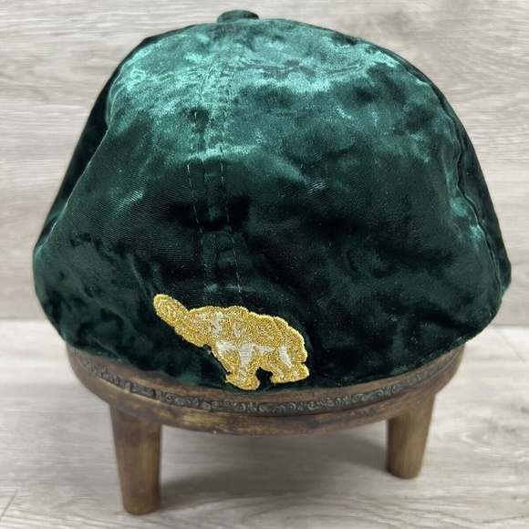 Rare Oakland A's Velvet Baseball American Needle Cooperstown Fitted Hat 7 5/8 - Picture 4 of 12